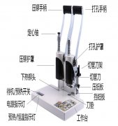 凭证装订机手动打孔深度的调节方法和判断